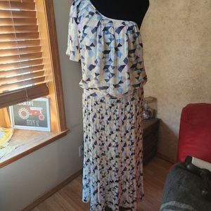 Traffic People one shoulder dress Size Small